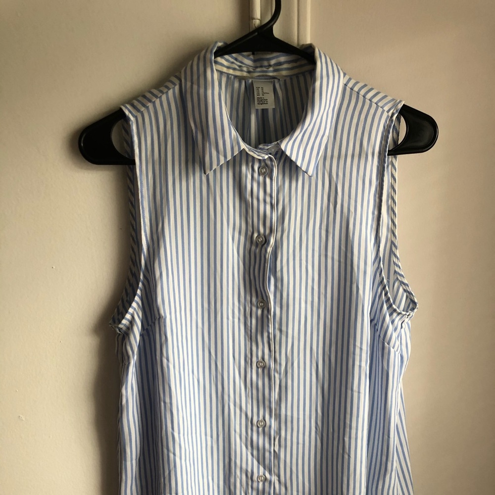 H&M Sleeveless Sheer Top
